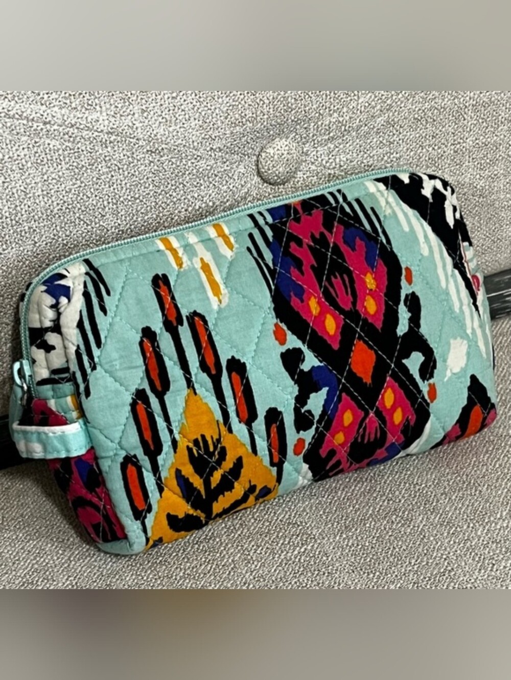 Vera Bradley Quilted Patterned Zip Pouch